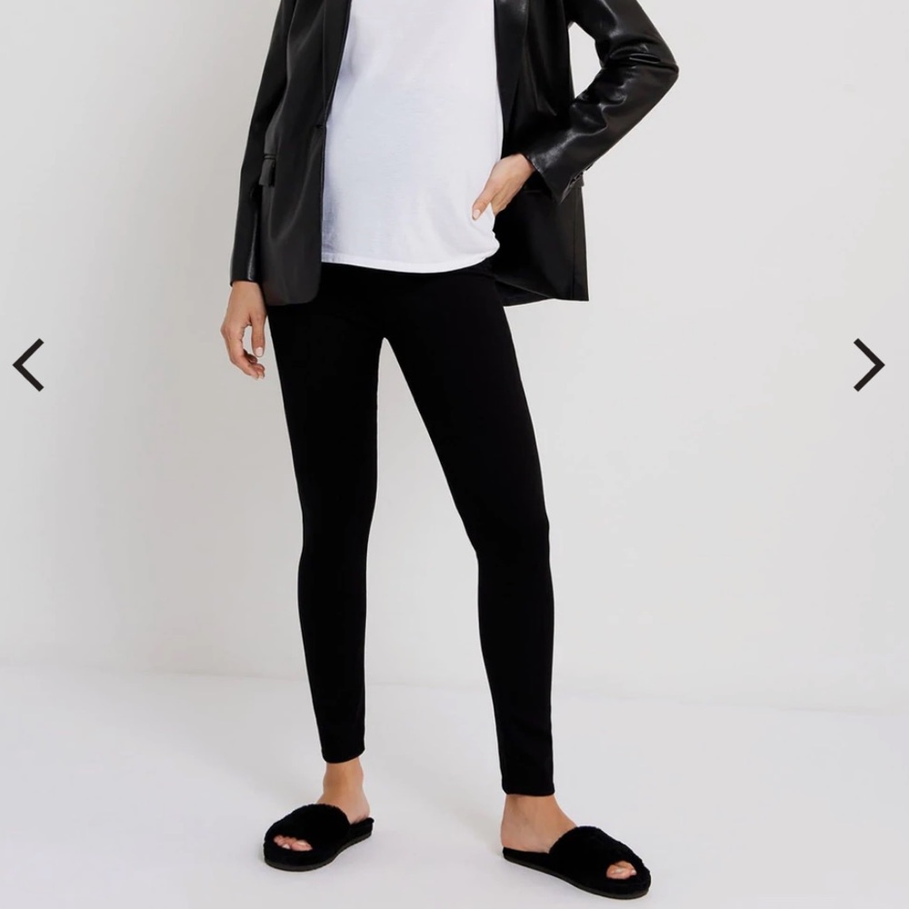 MATERNITY AG Black Jean
